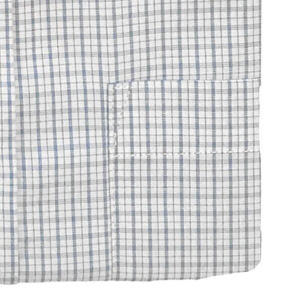 Poshers Exclusive! Boys Perry Ellis Dress Shirt w/ Tie Slim Fit, Blue - Picture 4 of 4